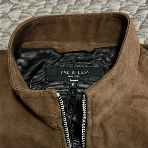 rag & bone Archie Suede Jacket NWT - Picture 4 of 6